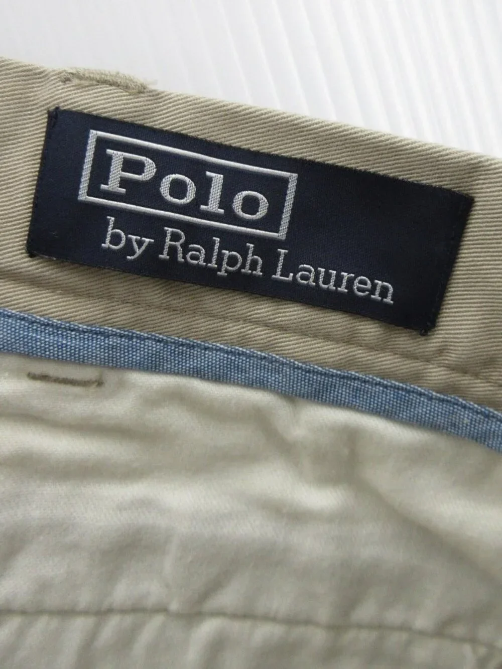 Polo Ralph Lauren Shorts 44B Big Tan Chino Classic Fit Preppy Canvas